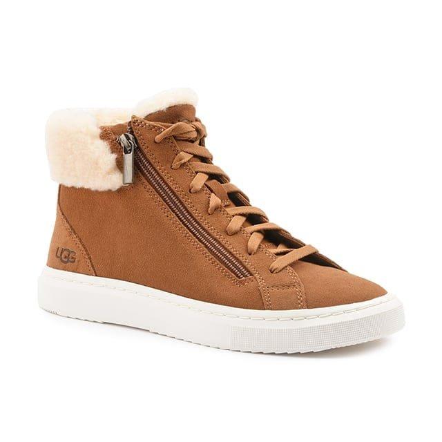 Image of W Alameda Mid Zip-9 Damen Cognac 40