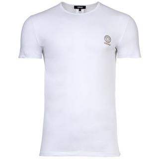 VERSACE Topeka Bi-Stretch Cotton Organic New Logo T-Shirt Slim Fit Confezione da 2  