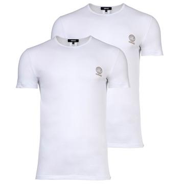 Maglietta Uomini Confezione da 2 Aderente alla figura-T-SHIRT BI-PACK JERSEY TOPEKA BI-STRETCH COTTON ORGANIC NEW LOGO