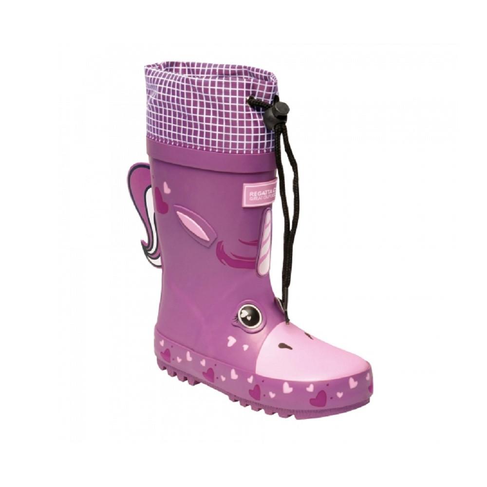 Image of Mudplay Dinosaurier Gummistiefel Unisex Lila 34