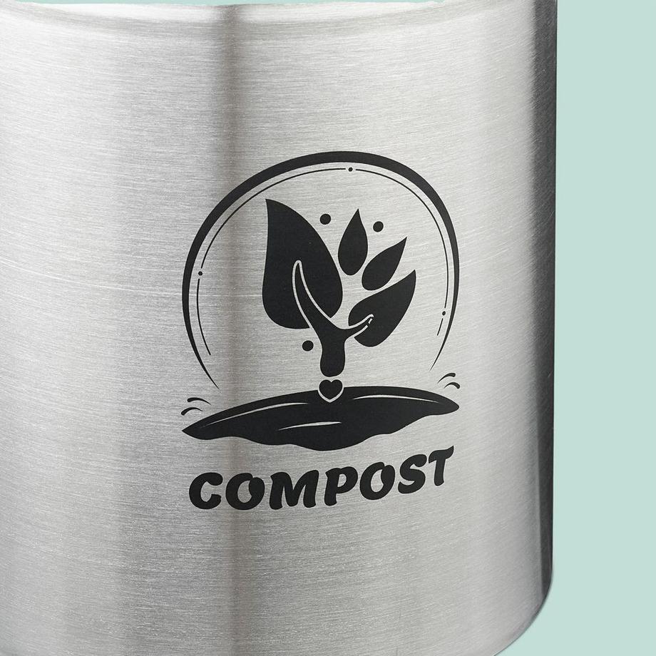 relaxdays Komposteimer mit Geruchsfilter  