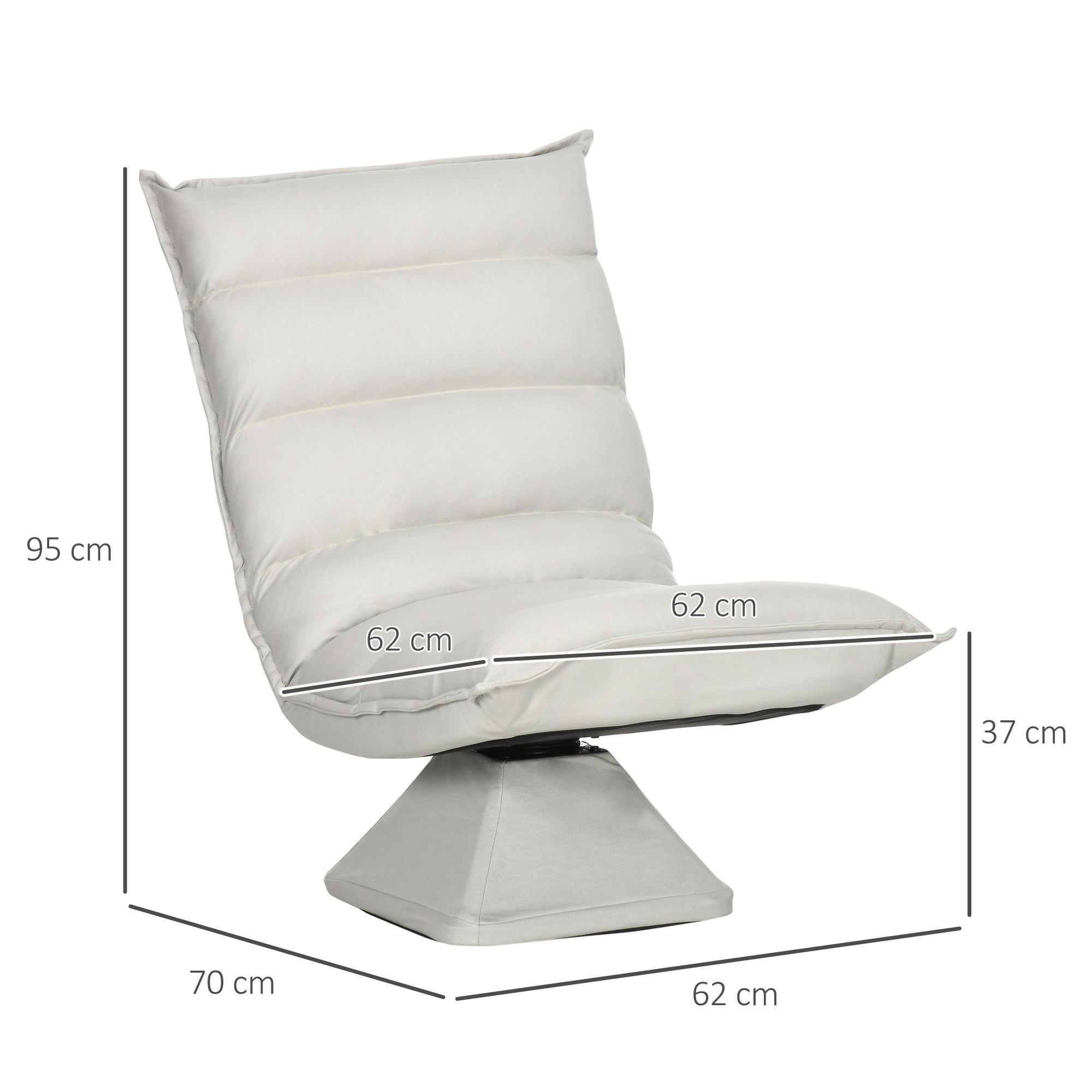 HOMCOM chaise de sol  