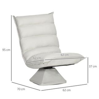 HOMCOM chaise de sol  