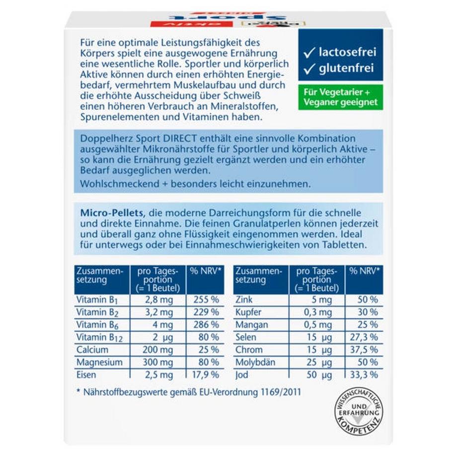 Doppelherz  Sport Direkt Vitamine Mineralien 