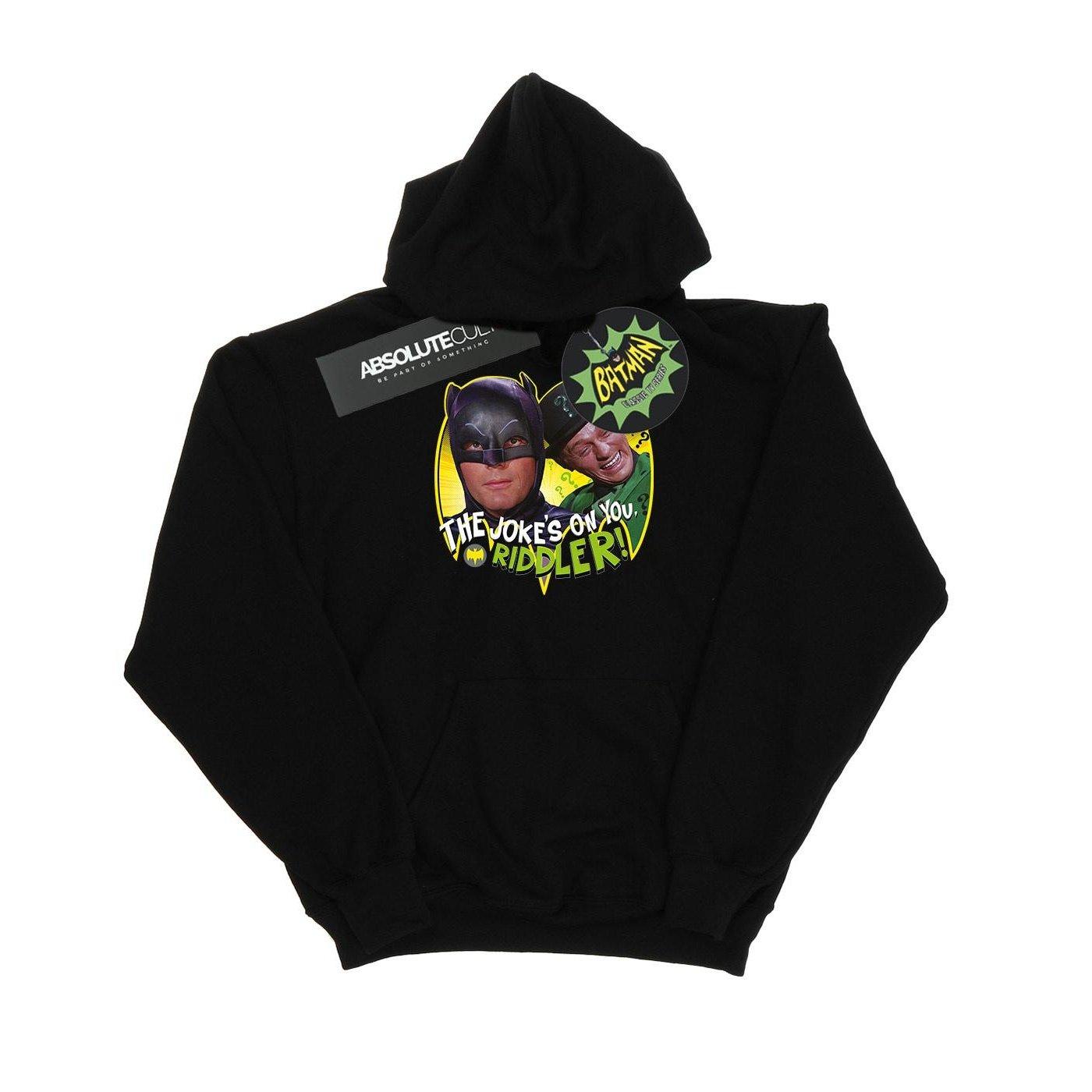 Image of Batman Tv Series The Riddler Joke Kapuzenpullover Jungen Schwarz 140/146