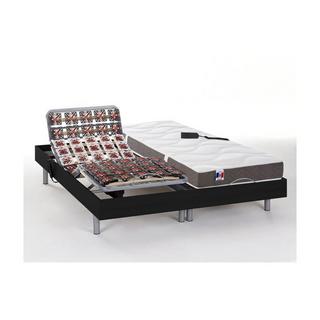 DREAMEA Lit électrique relaxation tout plots matelas 100% latex 5 zones JUPITER de DREAMEA 2 moteurs OKIN  