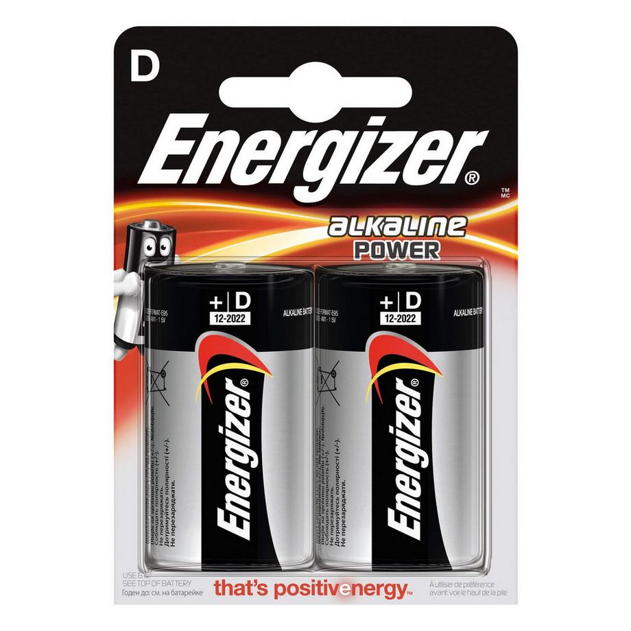 Energizer  ENERGIZER Batterie D/LR20 Alkaline Power 2er-Pack 