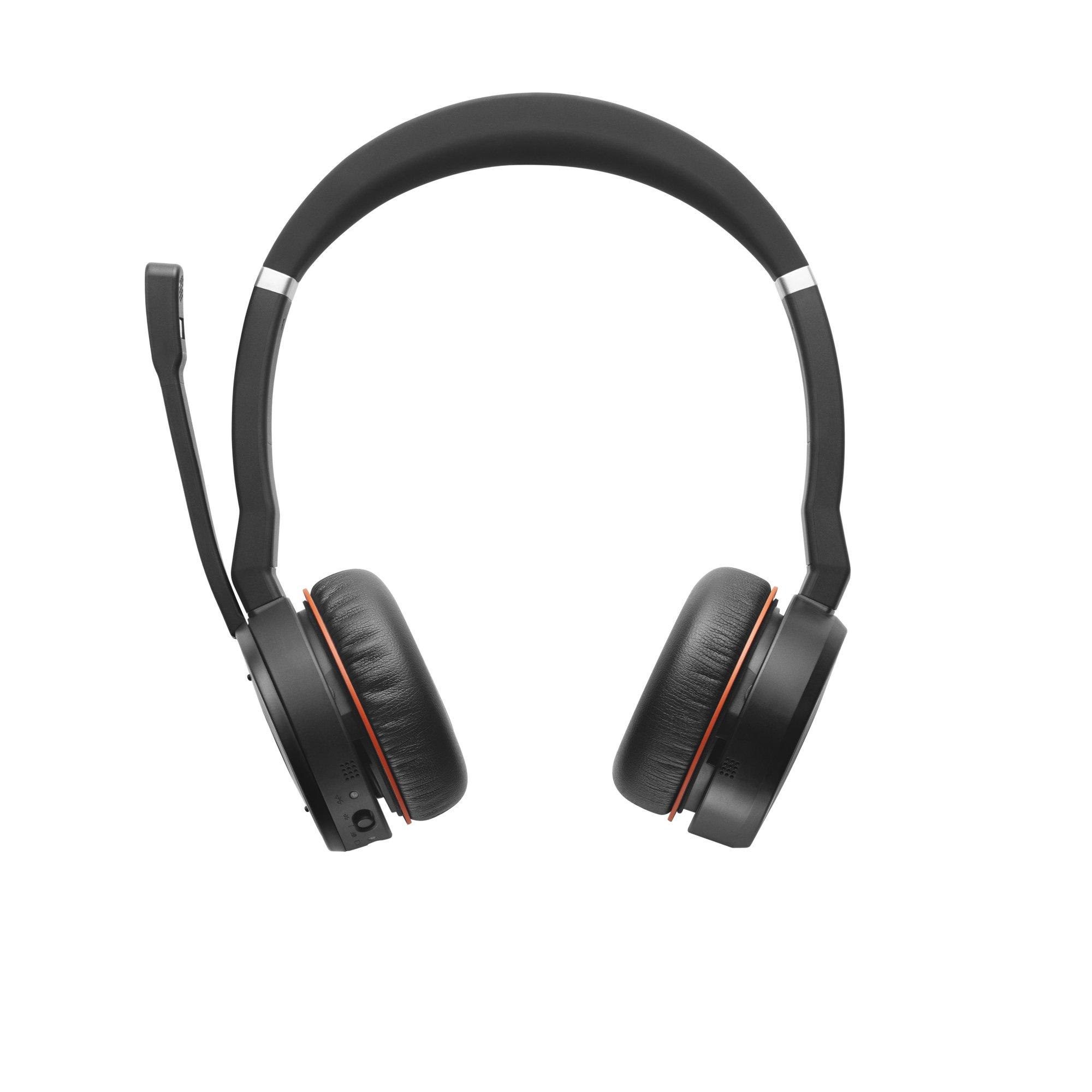 Jabra  Jabra Evolve 75 Auricolare Con cavo e senza cavo A Padiglione Musica e Chiamate Bluetooth Base di ricarica Nero 