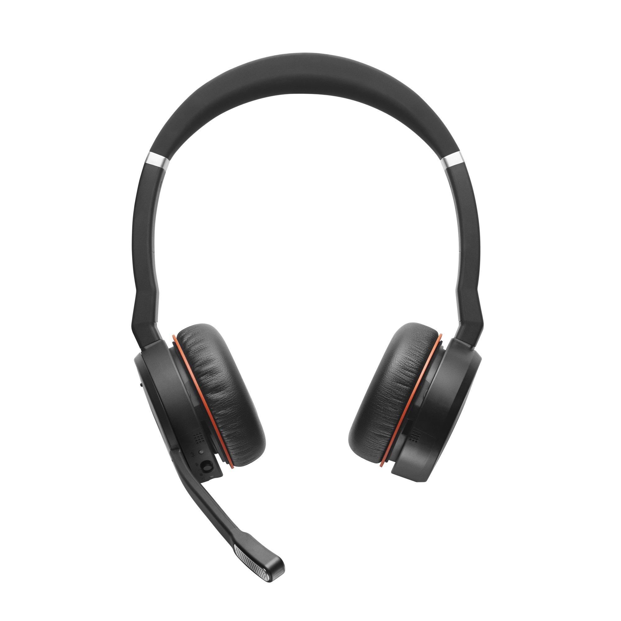 Jabra  Jabra Evolve 75 Auricolare Con cavo e senza cavo A Padiglione Musica e Chiamate Bluetooth Base di ricarica Nero 