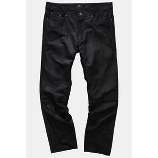 JP1880  Pantaloni dalla vestibilità normale in pelle di bufalo con taglio a cinque tasche 