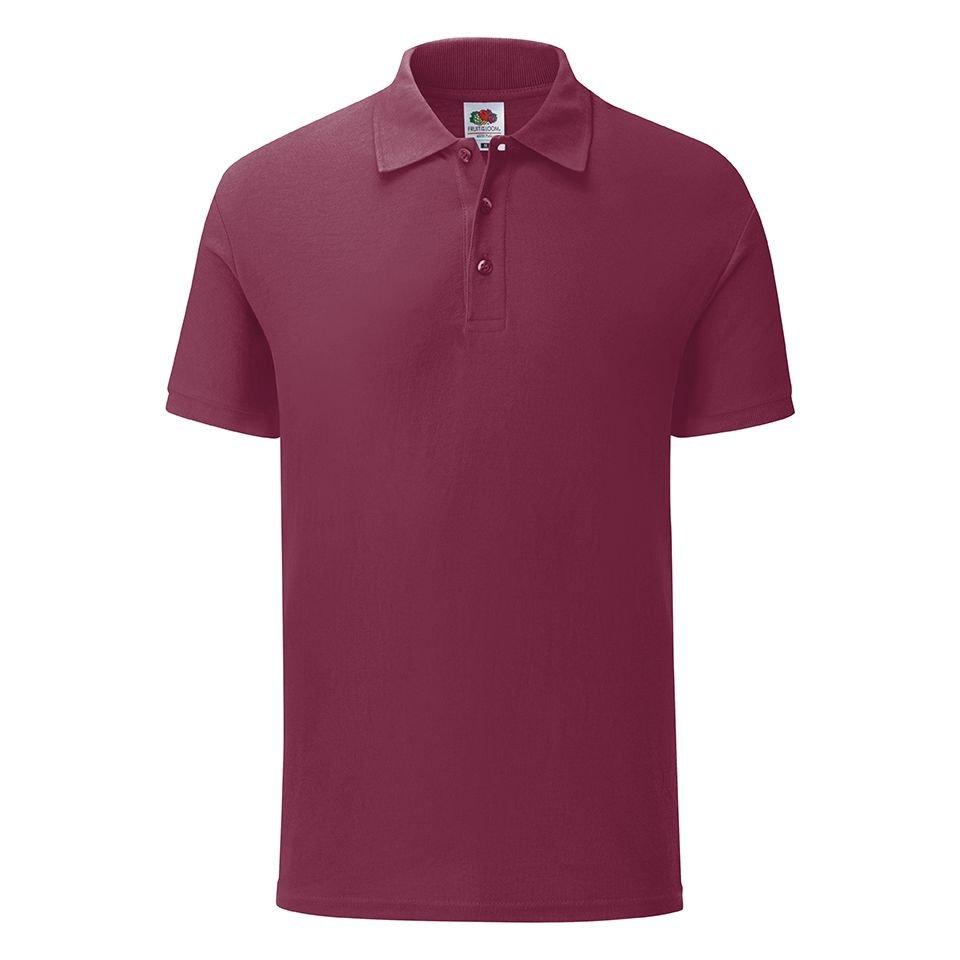 Image of Poloshirt Herren Weinrot 3XL