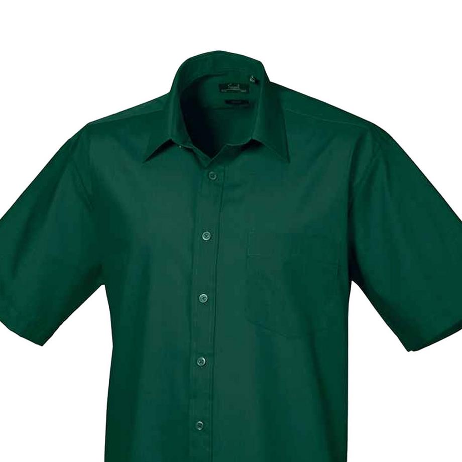 PREMIER Camicia Popeline Maniche Corte  
