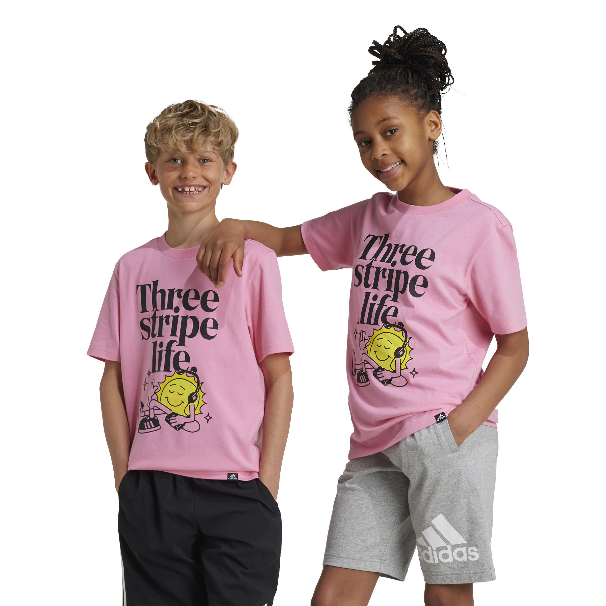 adidas  t-shirt per bambini positivity table graphic 