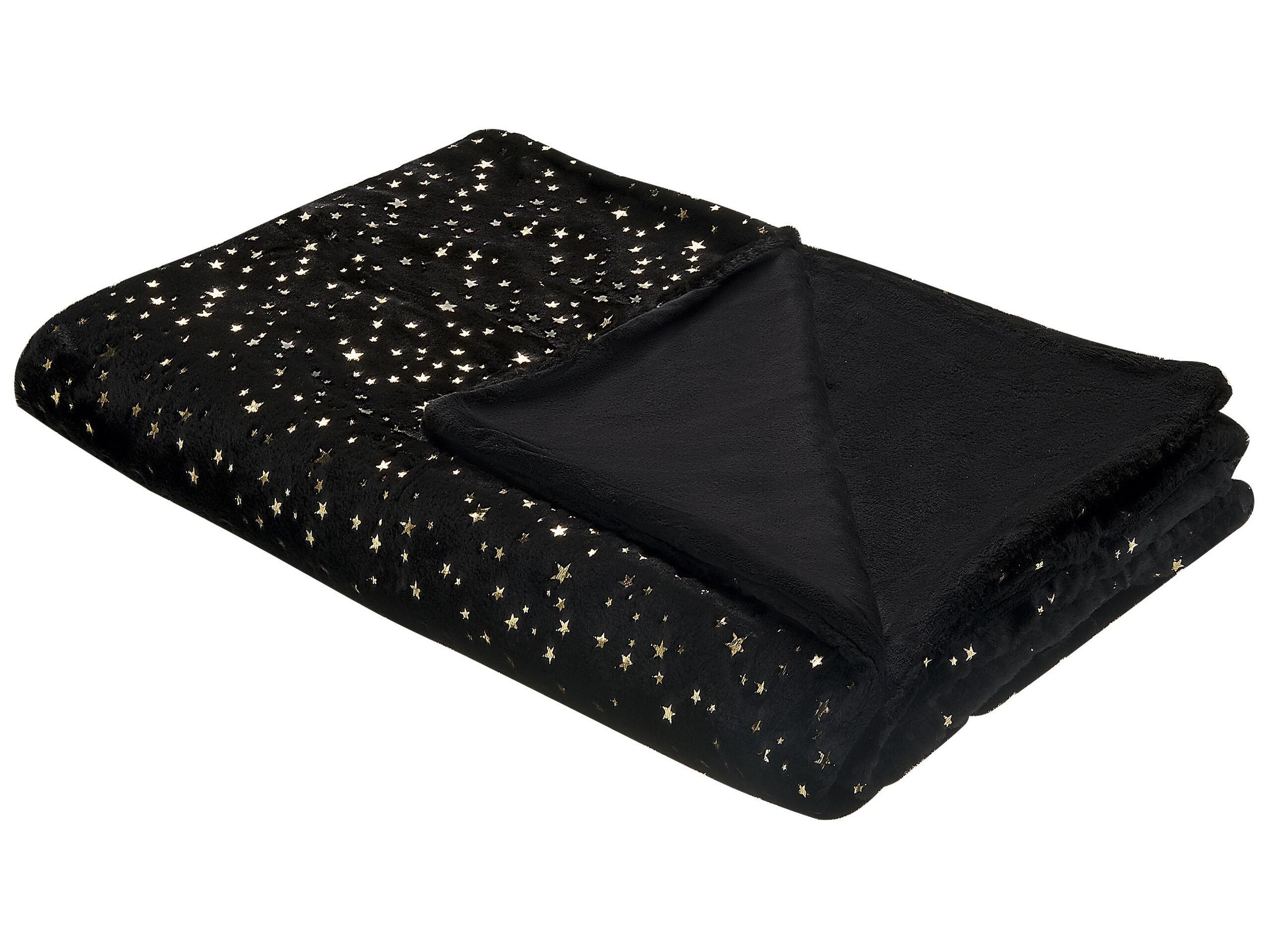 Beliani Kuscheldecke aus Polyester Modern ALAZEYA  