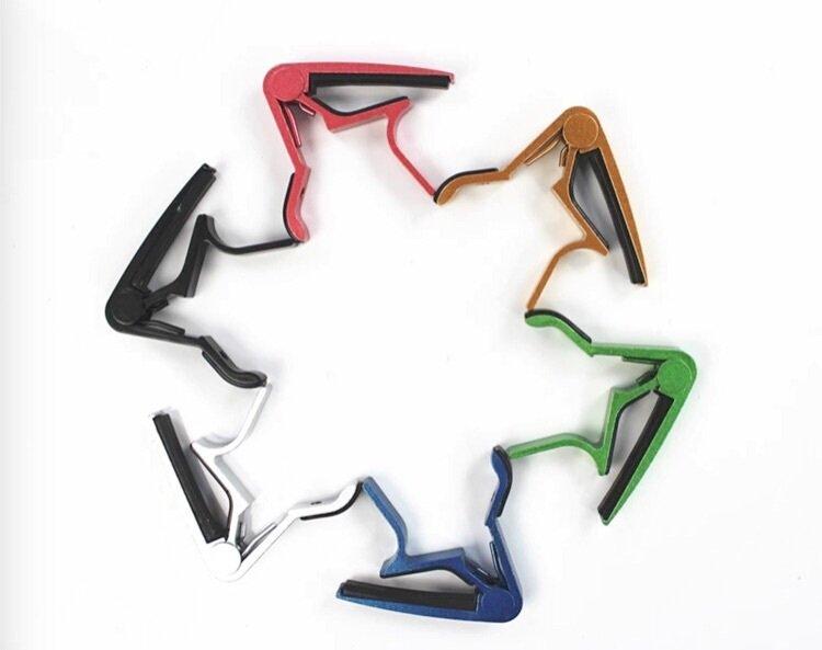 eStore  Capodastre pour Guitare - Bleu 