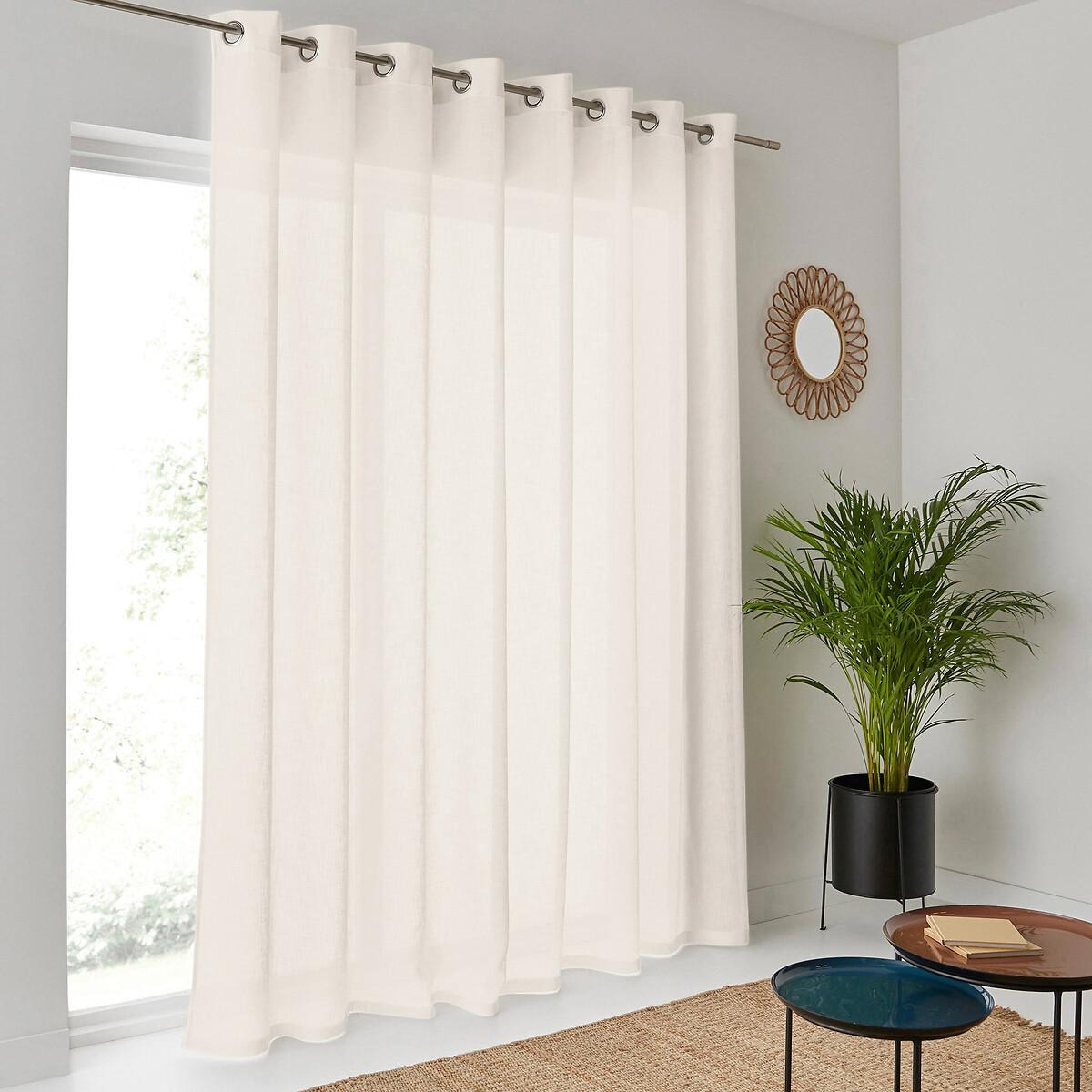 Image of Vorhang Nyong Mit Ösen Unisex Beige 280x245cm