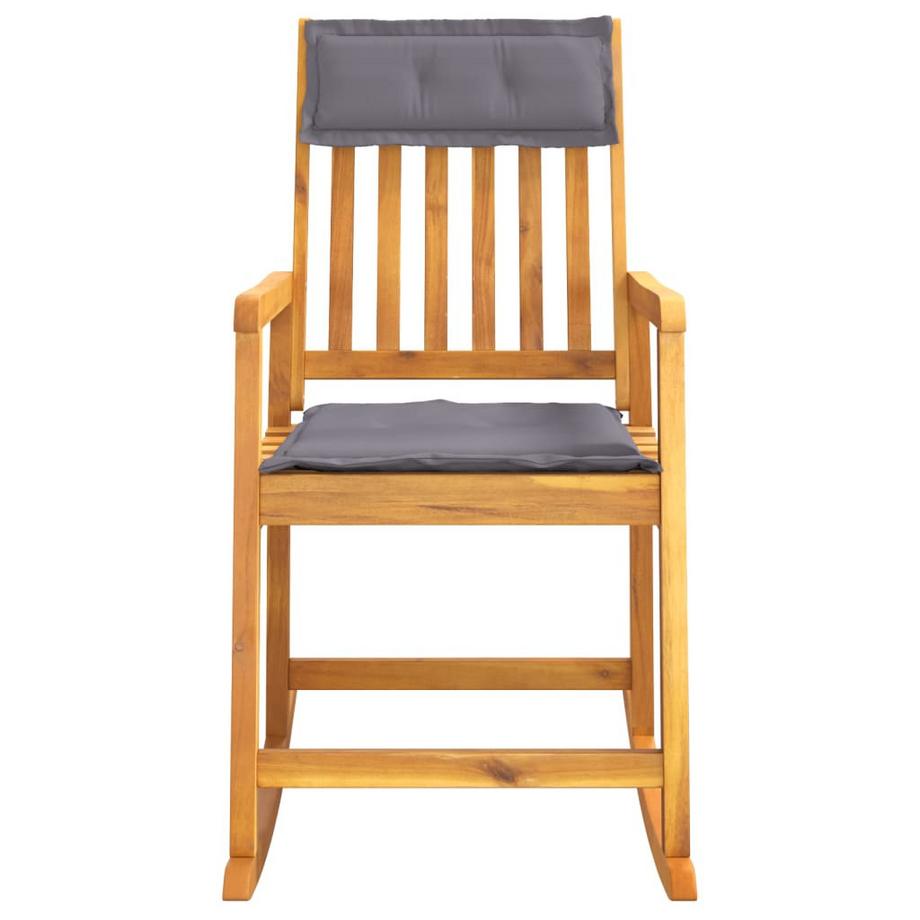 VidaXL Schaukelstuhl akazienholz  