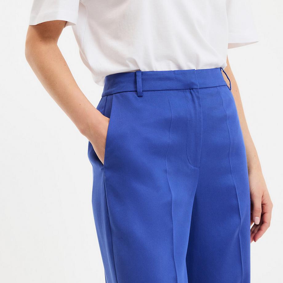 La Redoute Collections Gerade geschnittene Bundfaltenhose  