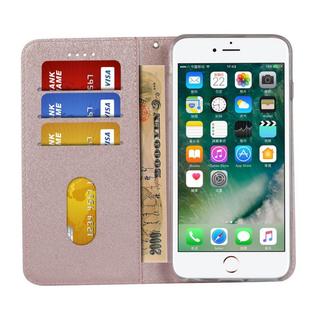 Cover-Discount  iPhone SE / 8 / 7 - Custodia Flip Silk Texture 