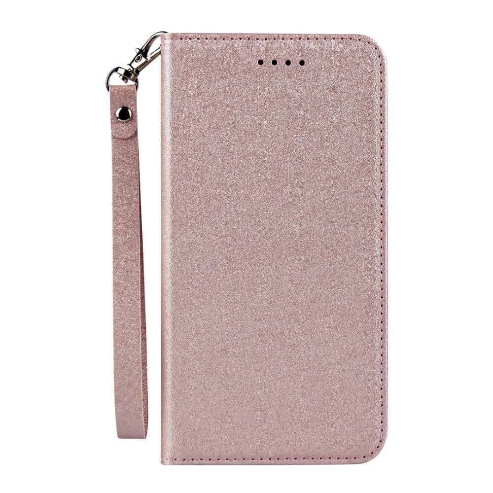 Cover-Discount  iPhone SE / 8 / 7 - Custodia Flip Silk Texture 