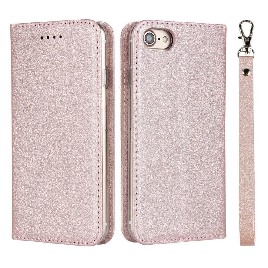Cover-Discount  iPhone SE / 8 / 7 - Silk Texture Flip Case 