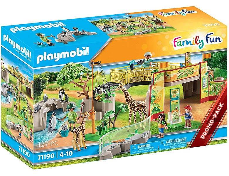 Playmobil  FamilyFun Mein grosser Erlebnis-Zoo (71190) 