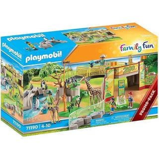 Playmobil  FamilyFun Mein grosser Erlebnis-Zoo (71190) 