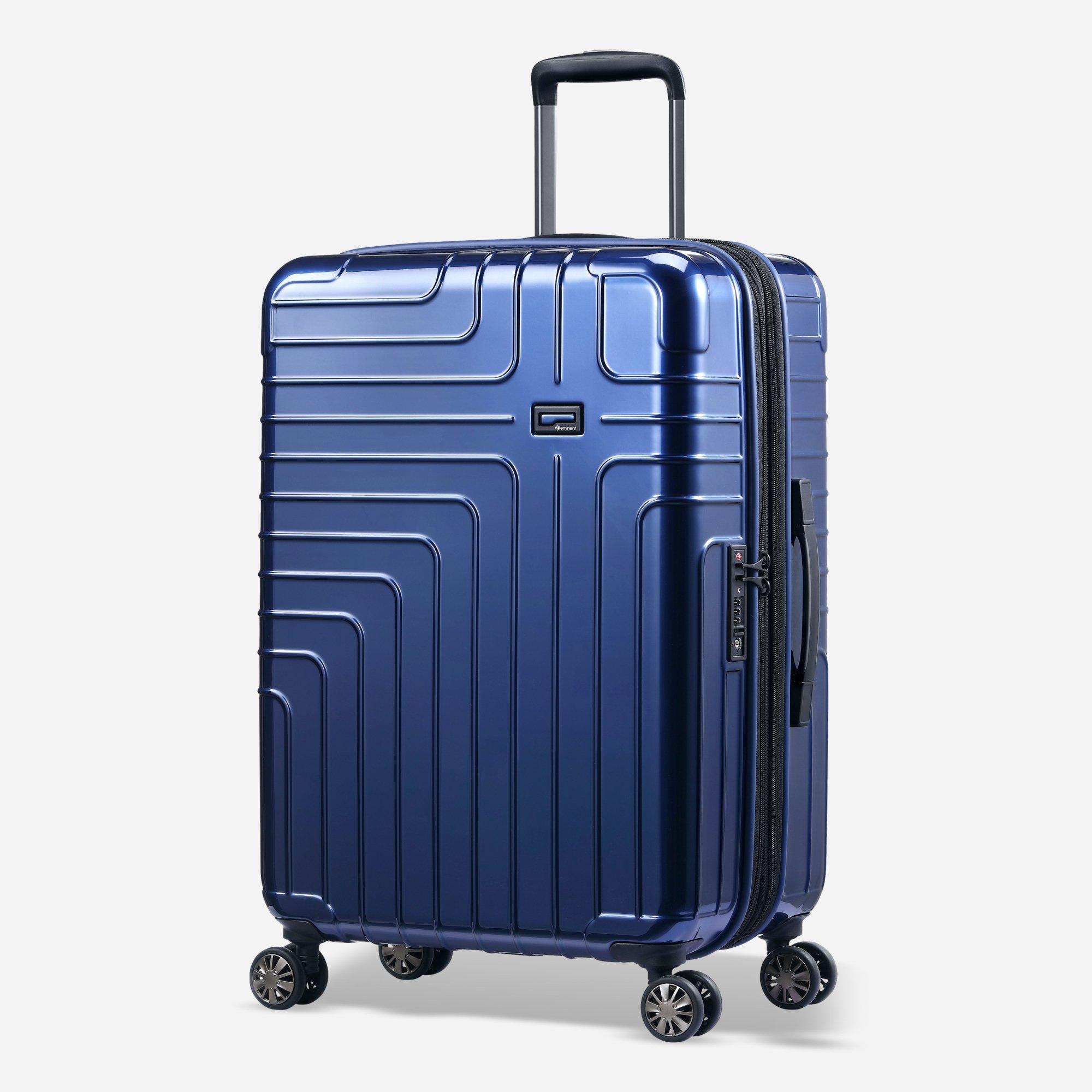Image of Helios Expandable Mittelgroßer Koffer 4 Rollen Unisex Blau 65 CM