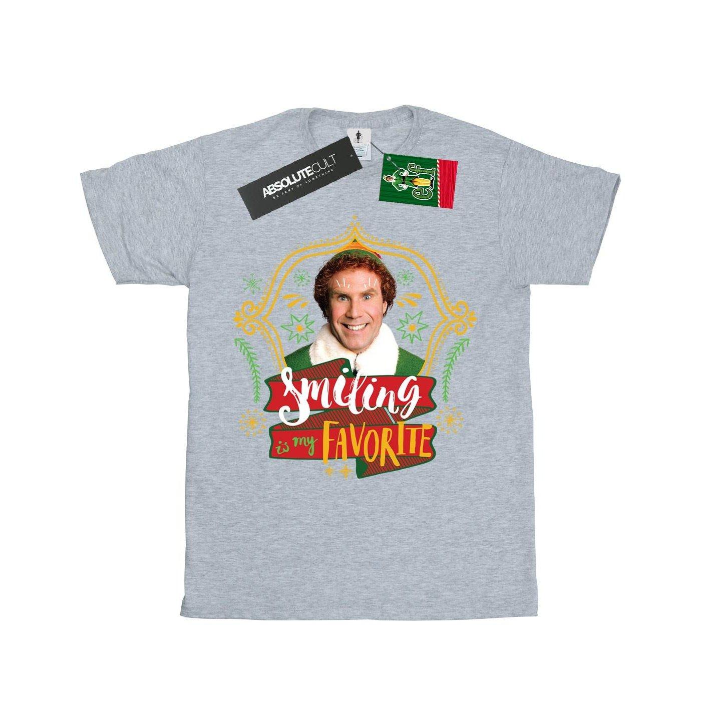 Image of Buddy Smiling Tshirt Mädchen Grau 128