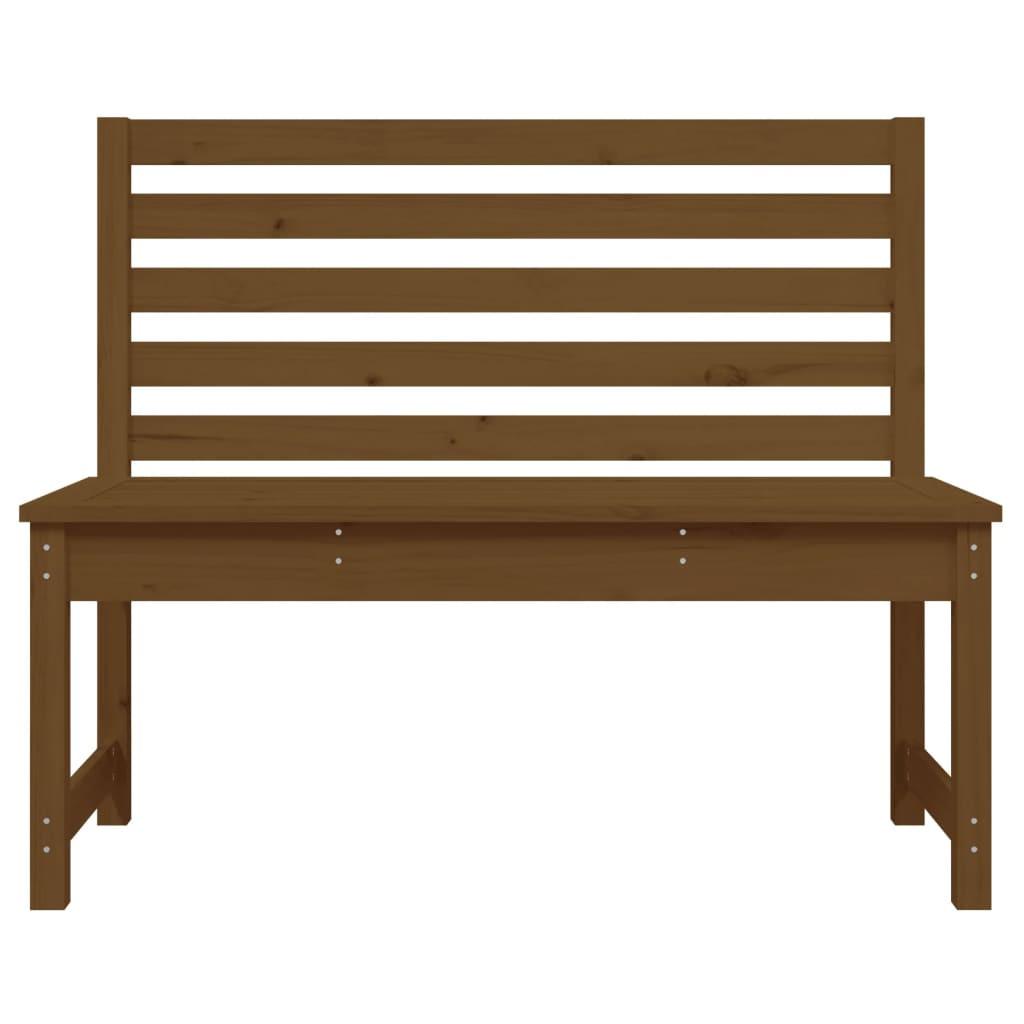 VidaXL Banc de jardin bois de pin  