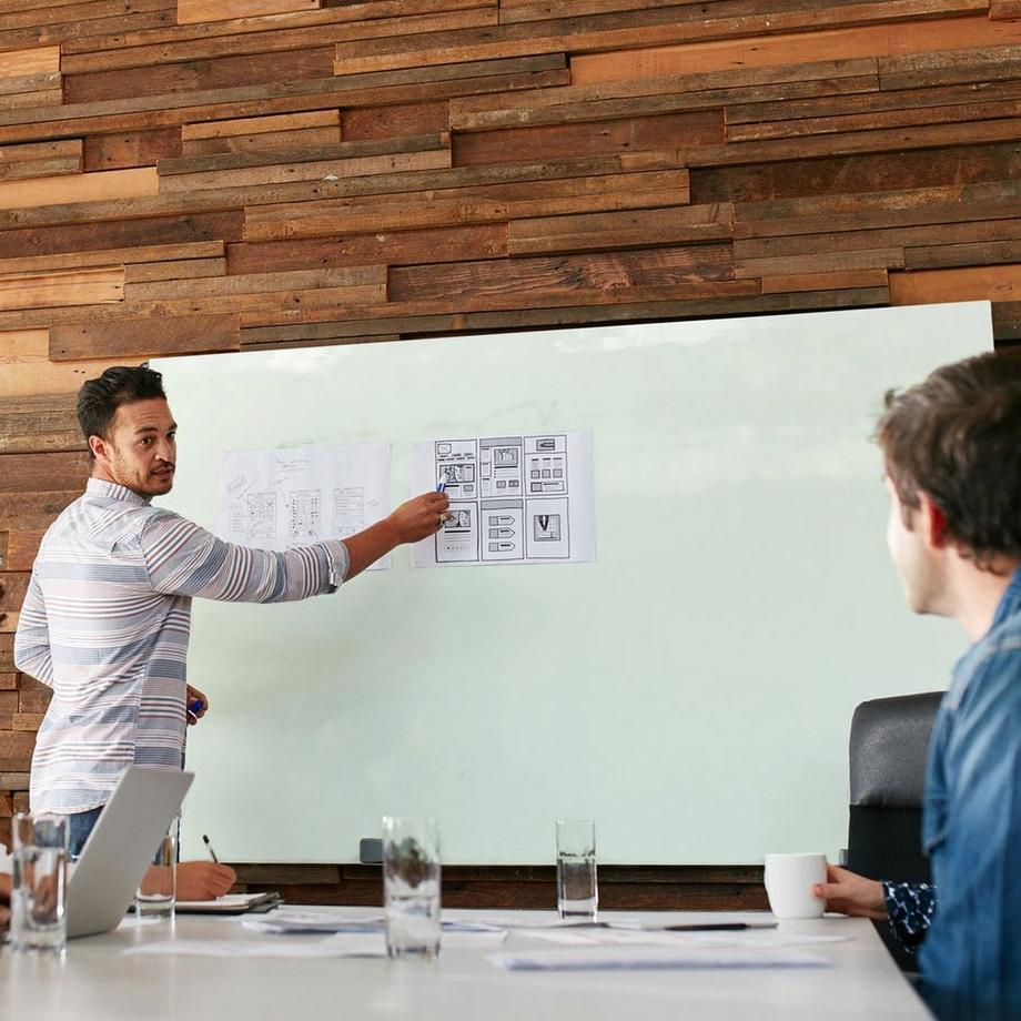 Master of Boards  Glas-Whiteboard | Arte | Premiumweiss | Sicherheitsglas | Individuell einsetzbar 