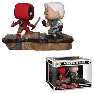 Funko  Deadpool POP! Movie Moments Vinyl Wackelkopf Figuren Doppelpack Deadpool vs Cable 