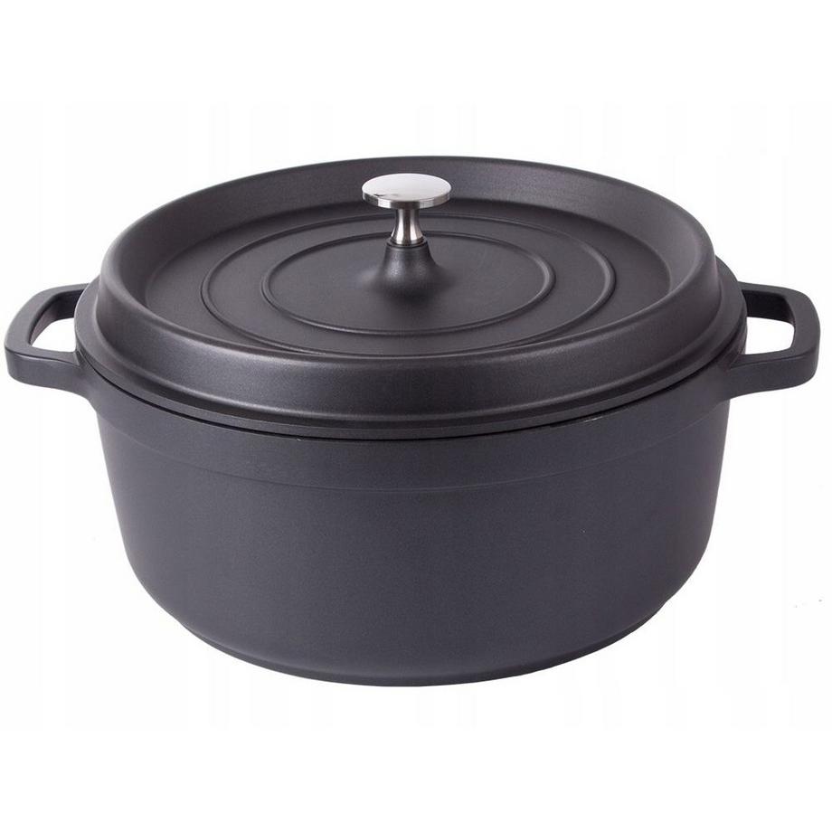 Ragoût avec couvercle - aluminium - 6,6 l