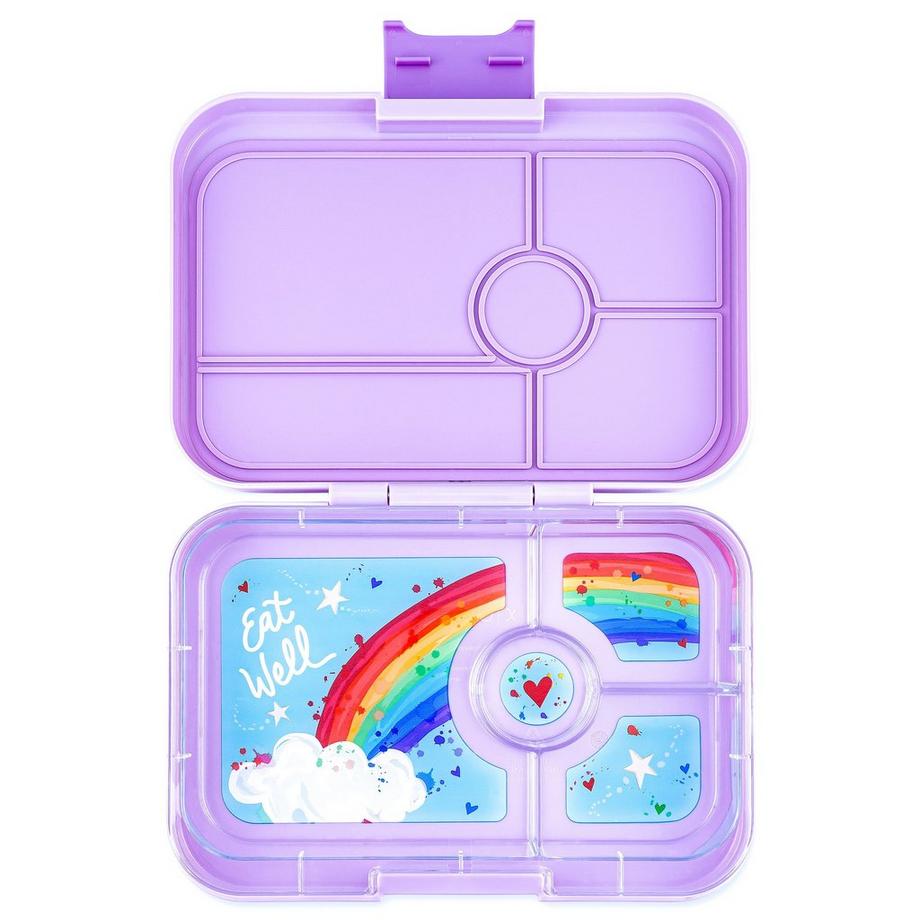 Yumbox Yumbox Tapas 4C Sevilla Purple Rainbow Znüni Lunchbox  