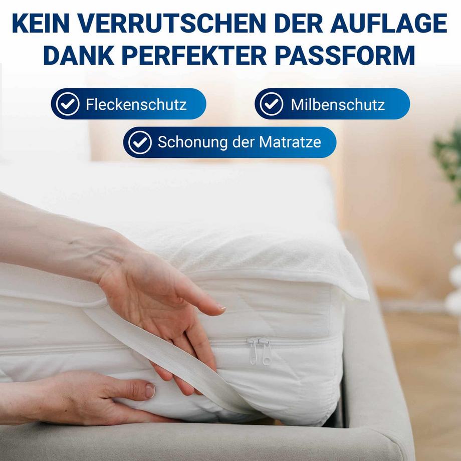 Mara Vital Protezioni per materassi Protezioni per materassi Topper per materassi traspiranti e altamente assorbenti  