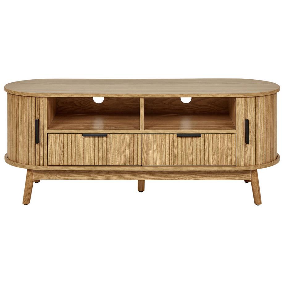 Beliani Meuble TV en MDF Boho SELAH  