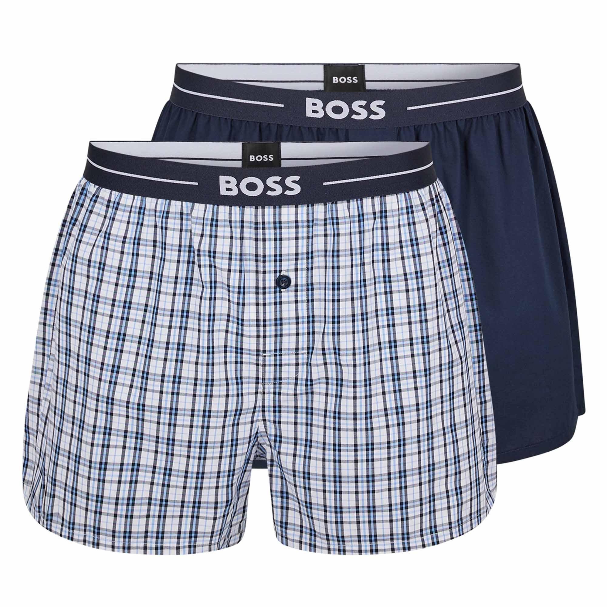 BOSS  Boxer a rete  Vestibilità confortevole 