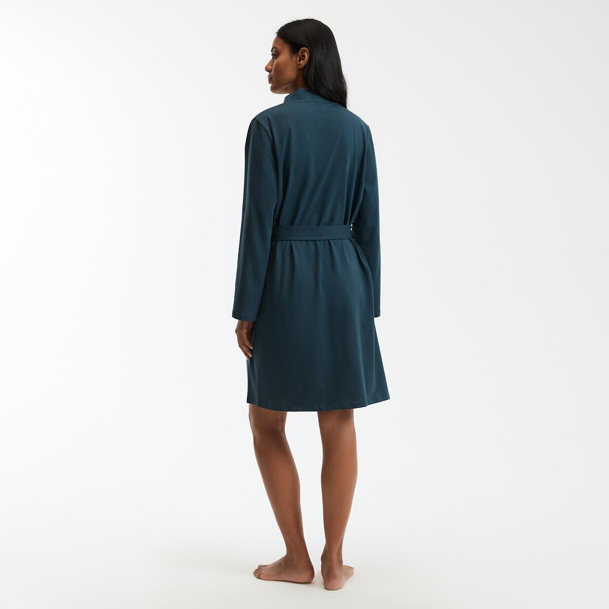 La Redoute Collections Peignoir Uni en Jersey de Coton  