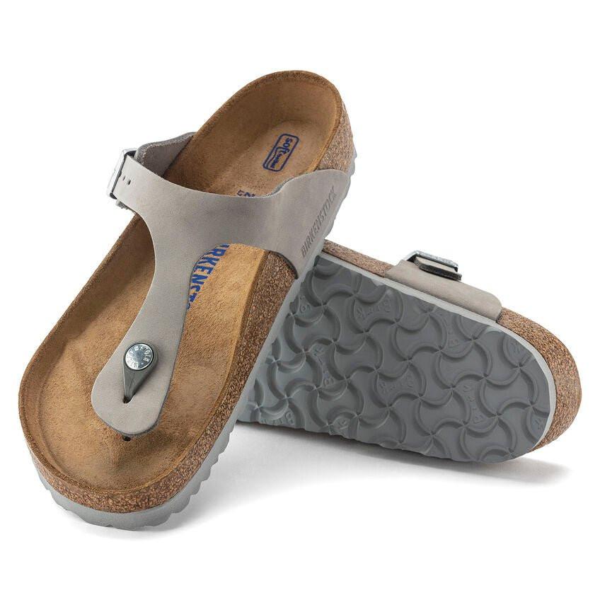 BIRKENSTOCK  Gizeh - Sandales nubuck 