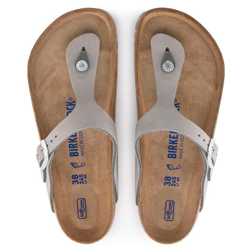 BIRKENSTOCK  Gizeh - Sandales nubuck 