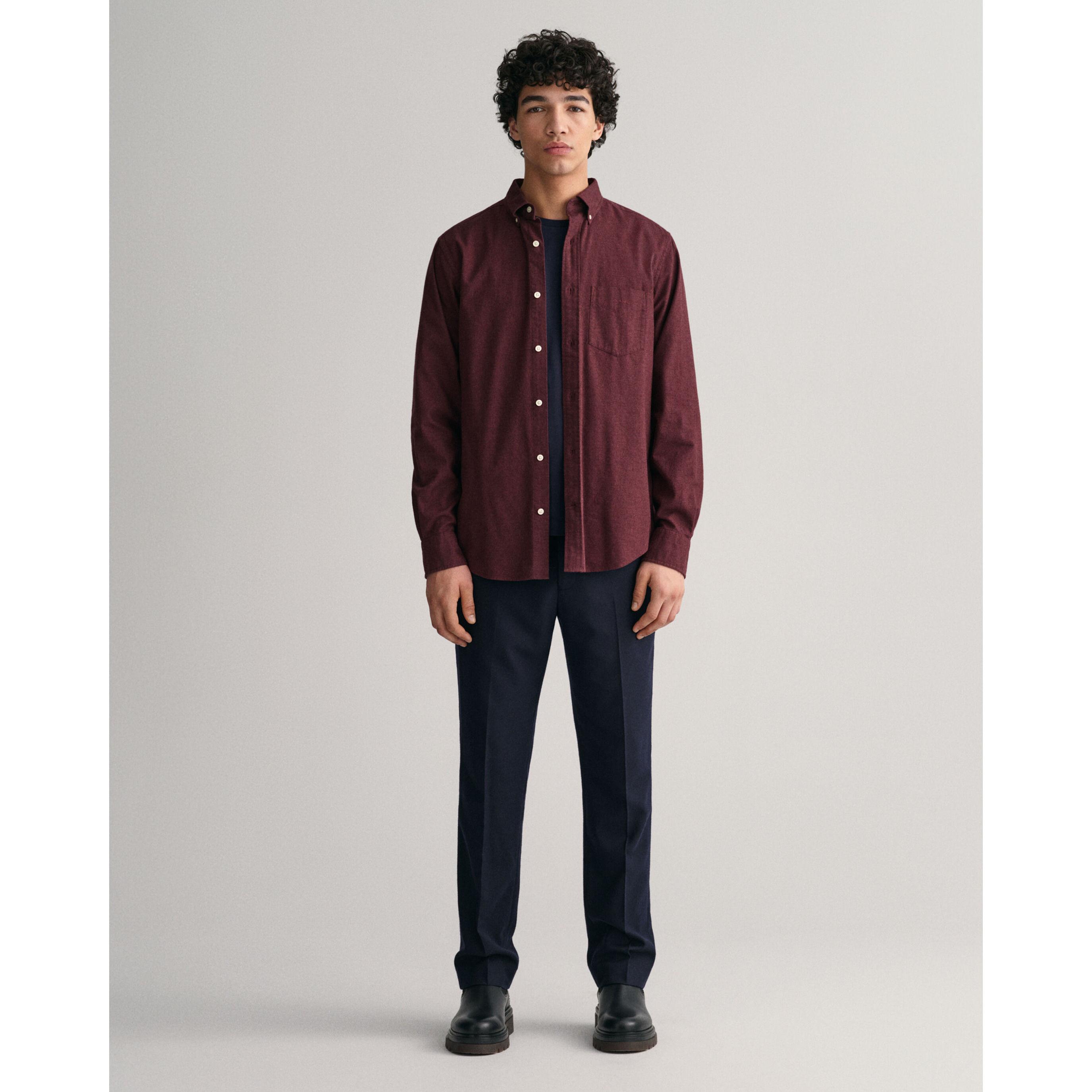 GANT  chemie flannel melange 