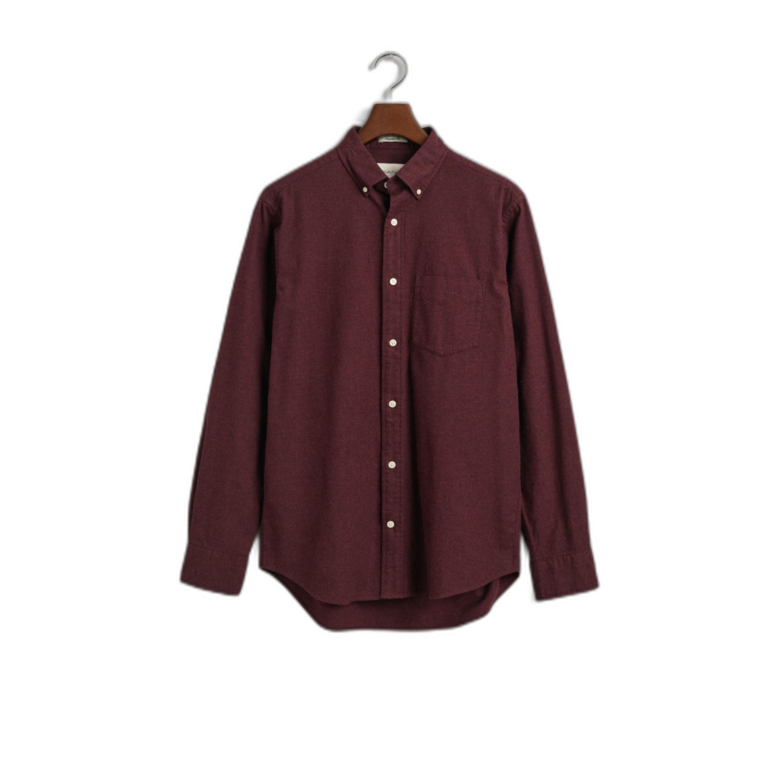 GANT  hemd flannel melange 