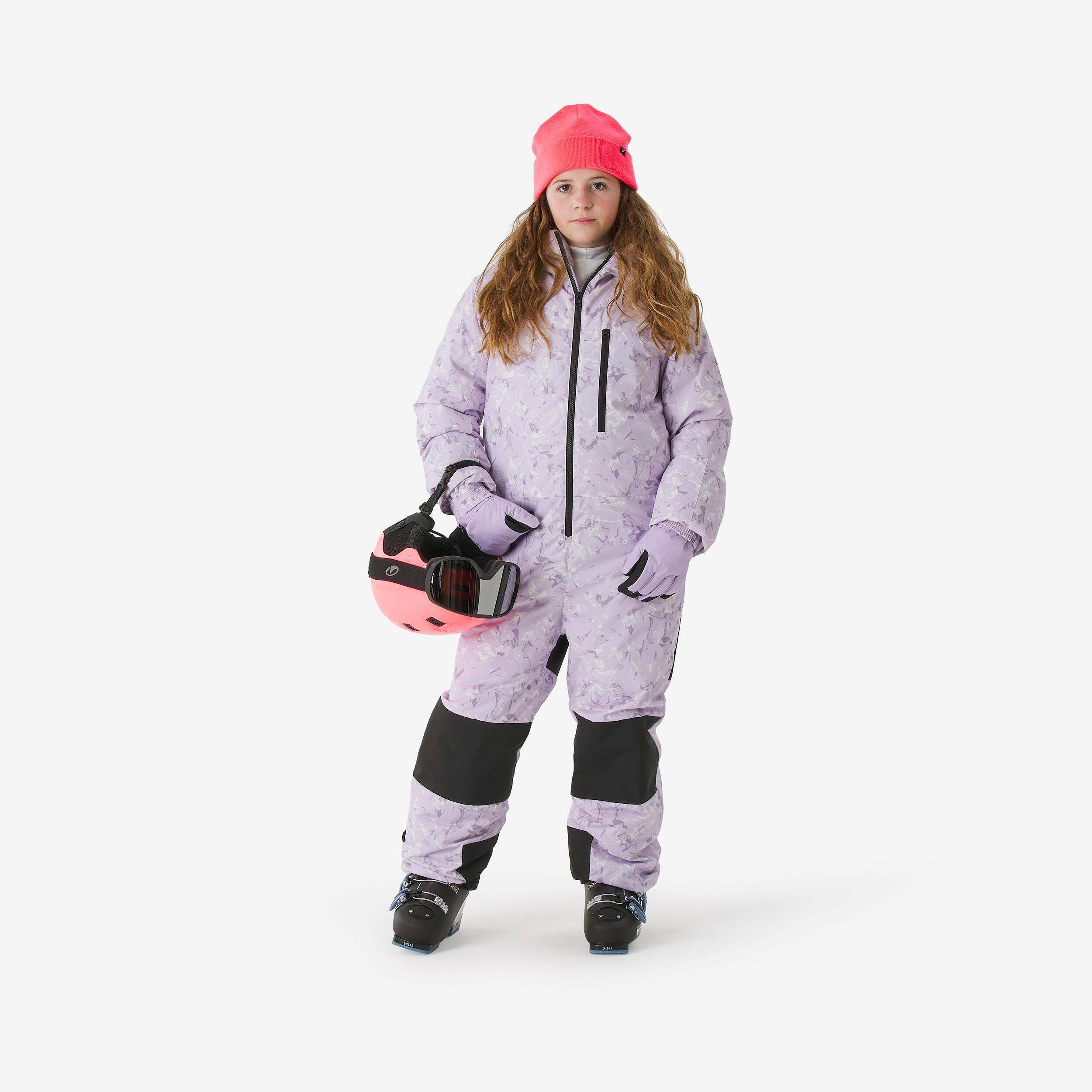 WEDZE  Skianzug Kinder warm wasserdicht Polyester 