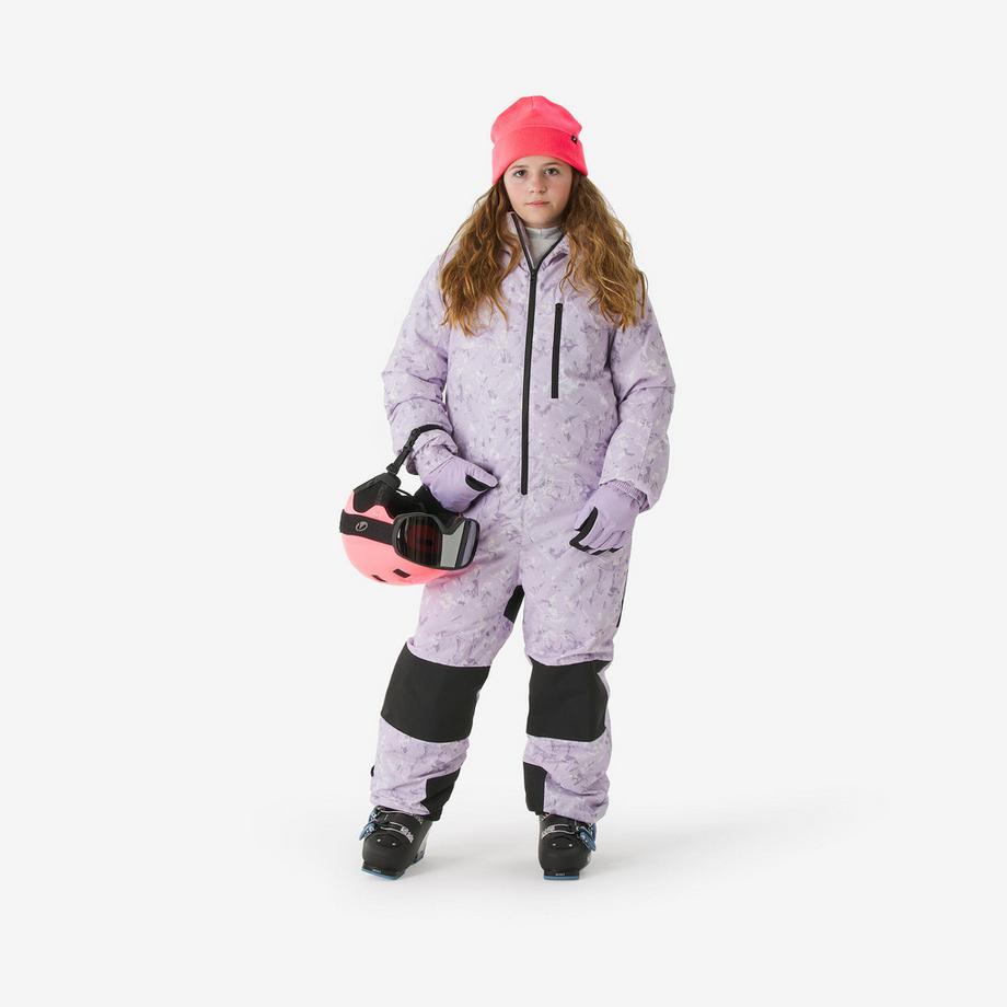 WEDZE  Skianzug Kinder warm wasserdicht Polyester 