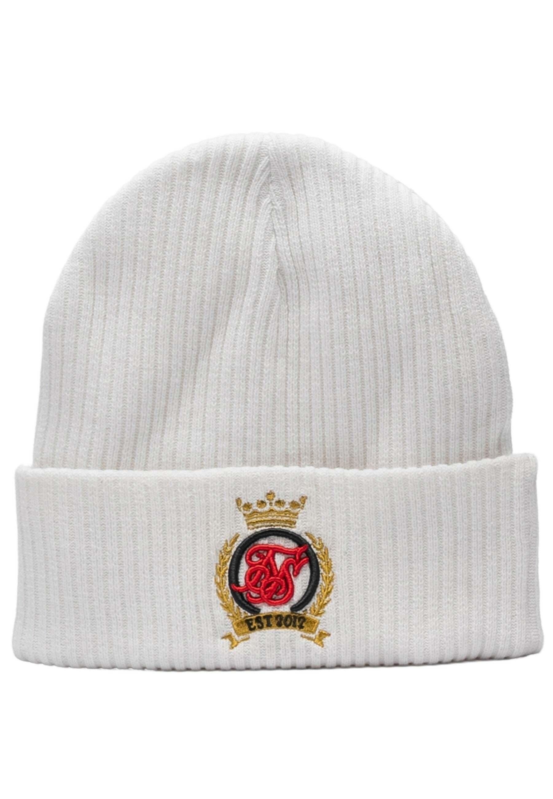 Image of Mützen Crest Beanie Herren Weiss ONE SIZE