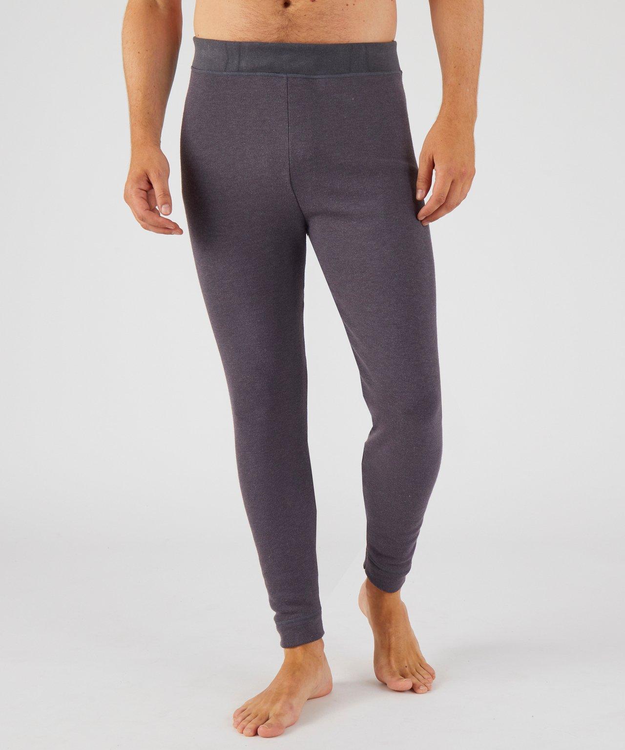 Image of Lange Unterhose Aus Angerautem Thermolactyl-molton, Wärmegrad Intense 5. Damen Grau S