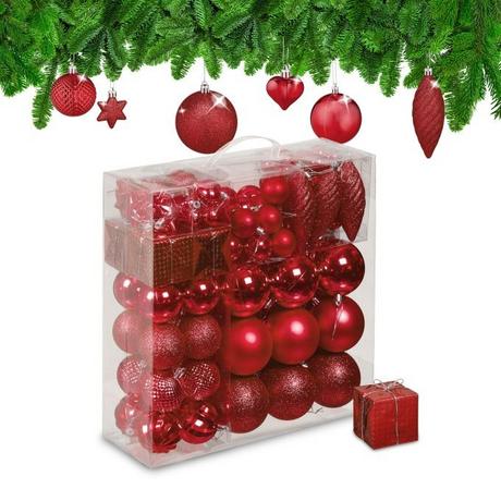 B2X Christbaumkugeln im Set à 110 Stück  