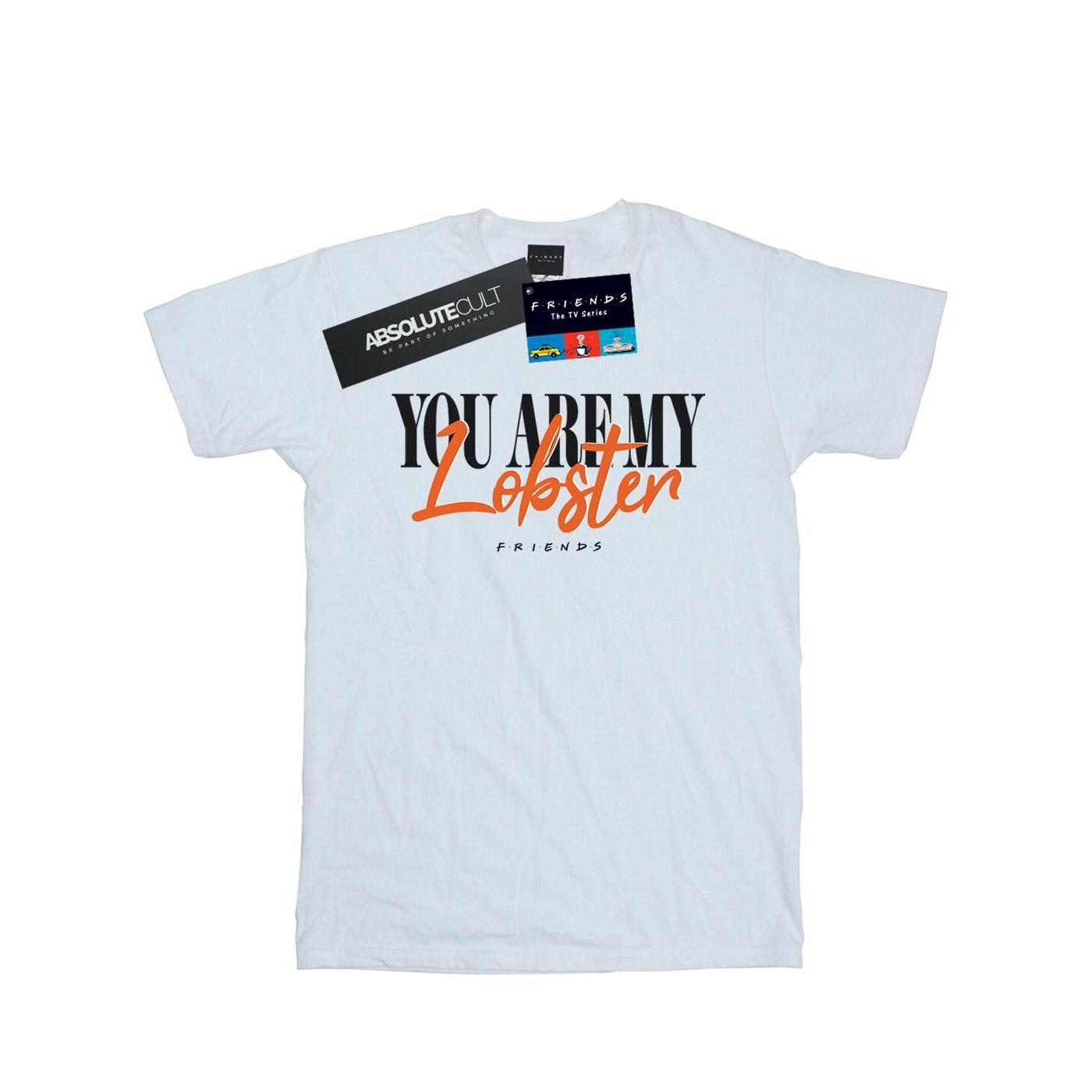 Image of Lobster Soul Mates Tshirt Damen Weiss L