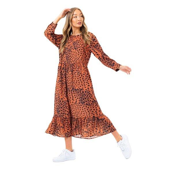 Image of Dalmatian Omorose Kleid Damen Bronze 30