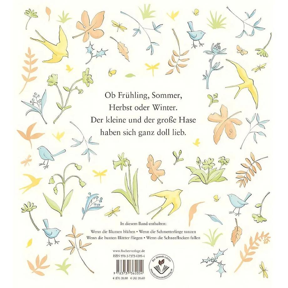 Weißt du eigentlich, wie lieb ich dich hab? Ich hab dich lieb das ganze Jahr McBratney, Sam; Jeram, Anita (Illustrationen); Inhauser, Rolf (Übersetzung) Couverture rigide 